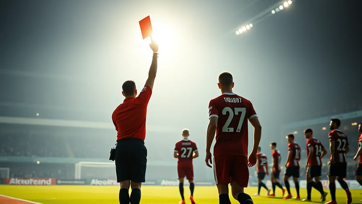 Vålerenga Fotball loses to Rosenborg with controversial red card